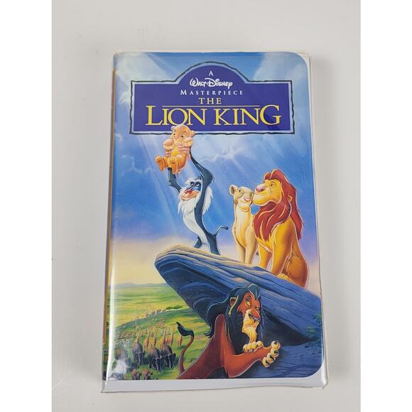Vintage Walt Disney's THE LION KING VHS Movie - 1994 Masterpiece Collection - Picture 1 of 7